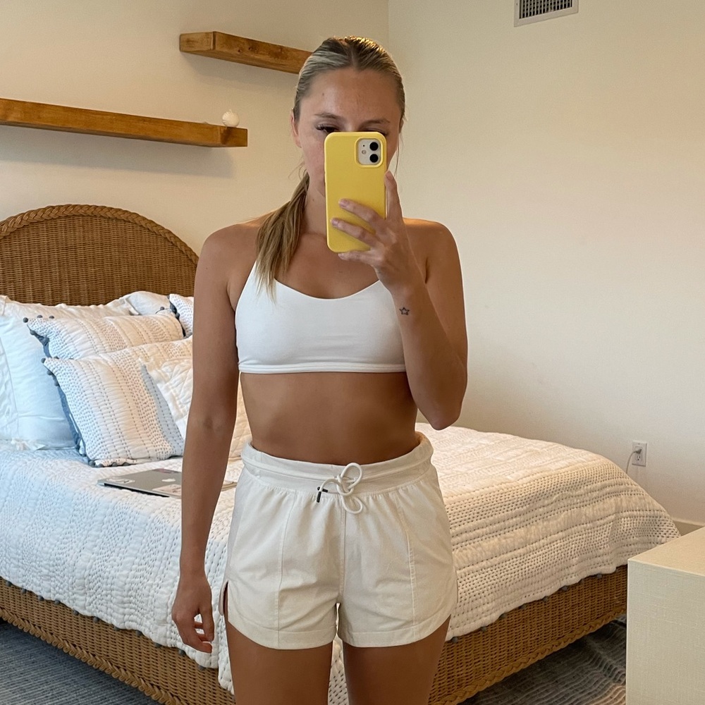 Lululemon White Shorts